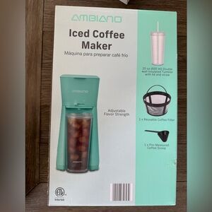 Ambiano Iced Coffee Maker in Blue